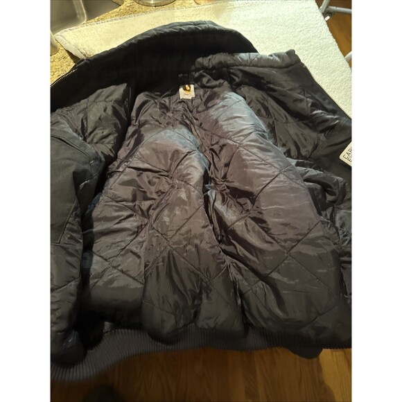 Carhartt Other - CARHARTT EXTREMES HOODED JACKET ‘J133 BLK’ QUILTED LINED SIZE MENS XL